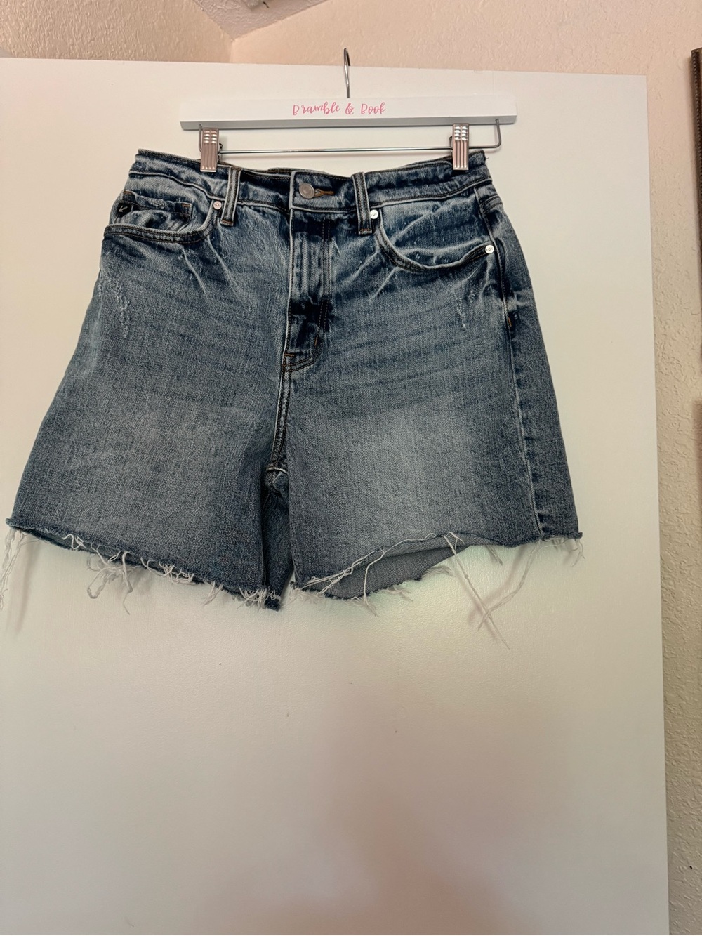 Kancan Curvy Perfect Vintage Denim Shorts 9/28